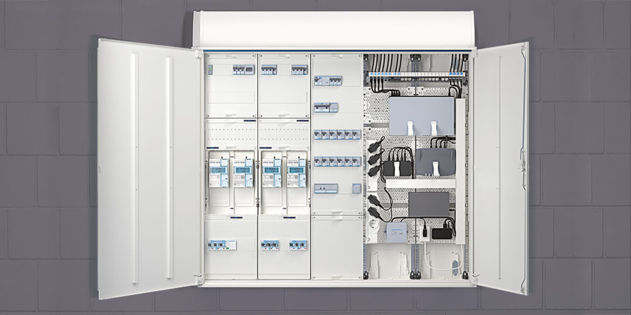 Technikzentrale bei Schick Elektrotechnik in Wiesenttal
