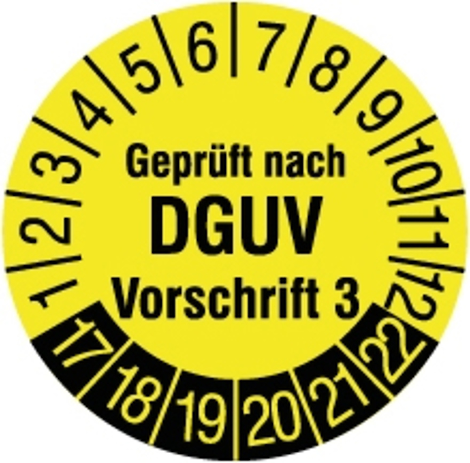 DGUV Vorschrift 3 bei Schick Elektrotechnik in Wiesenttal