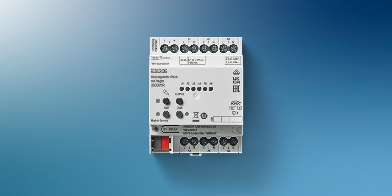 KNX Heizungsaktor 6-fach bei Schick Elektrotechnik in Wiesenttal