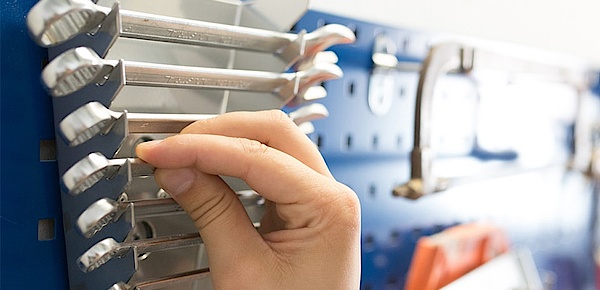 Werkstatt bei Schick Elektrotechnik in Wiesenttal